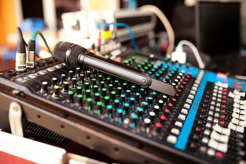 Microphone and Audio Mixer